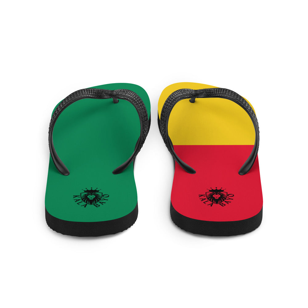 Benin Unisex Flip-Flops