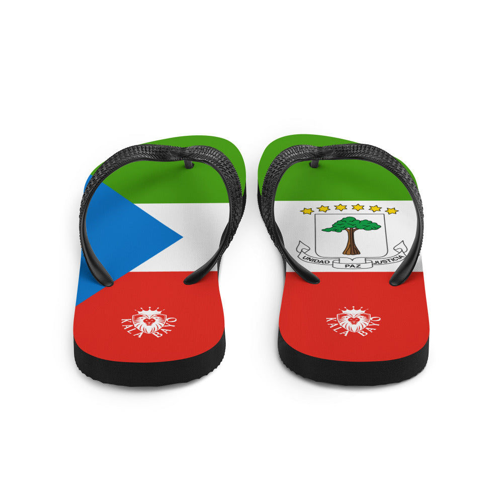 Equatorial Guinea Unisex Flip-Flops