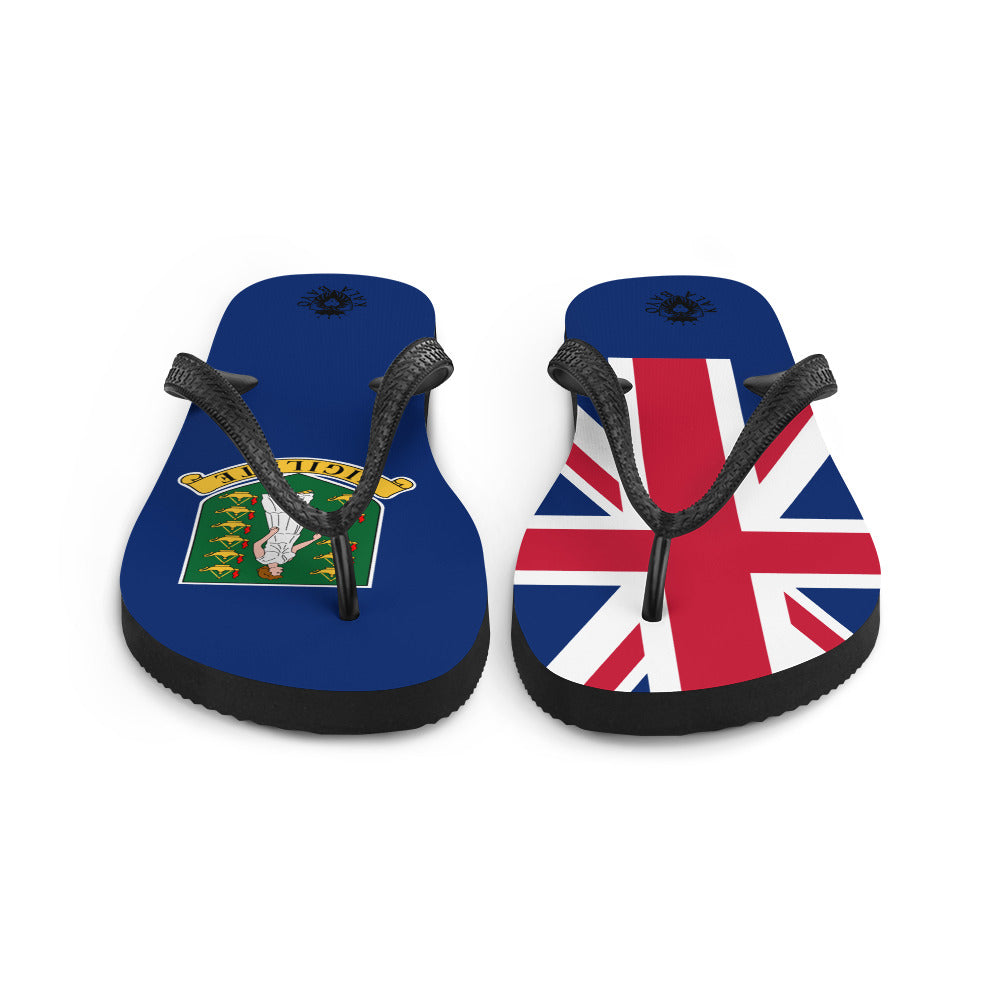 British Virgin Islands Unisex Flip-Flops
