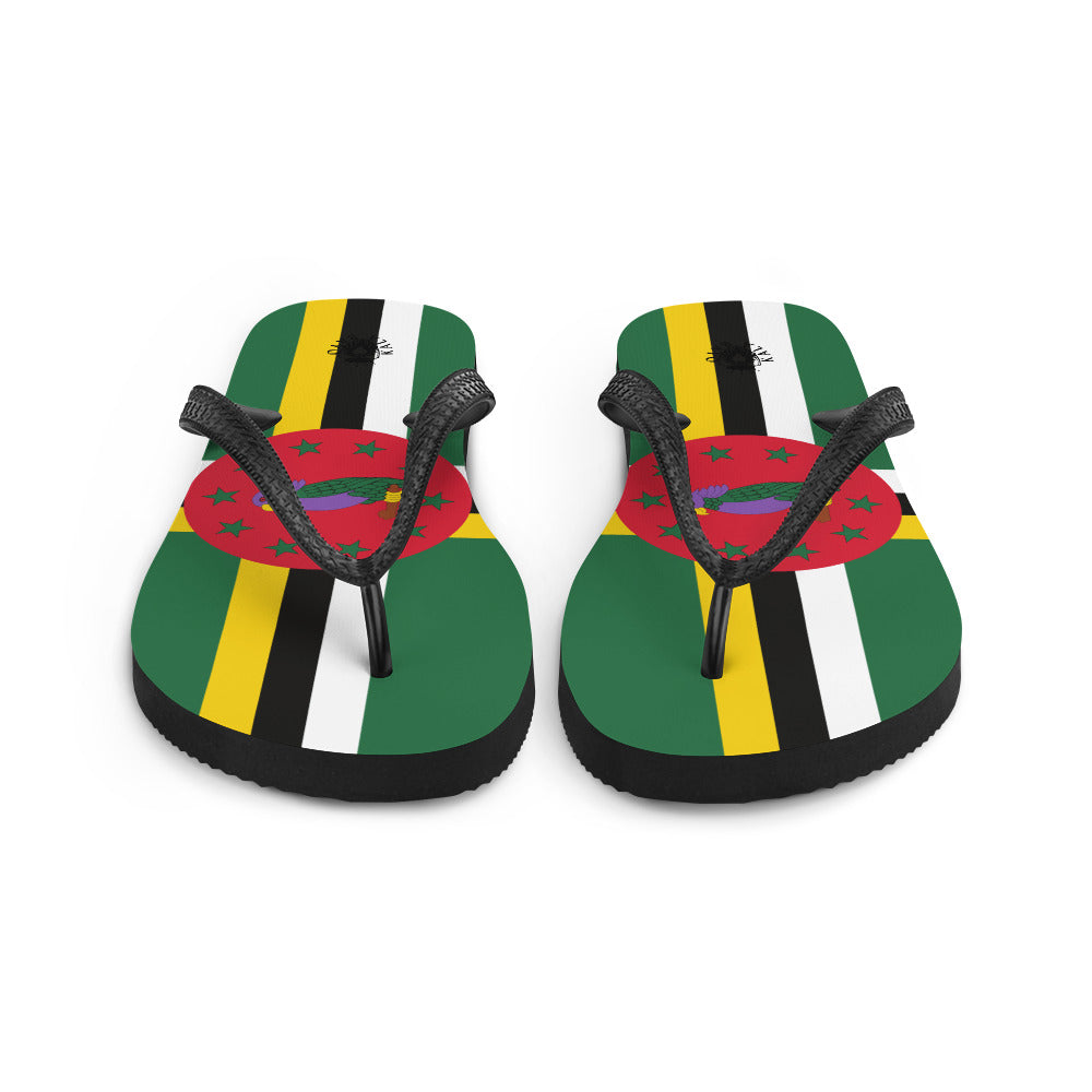 Dominica Unisex Flip-Flops