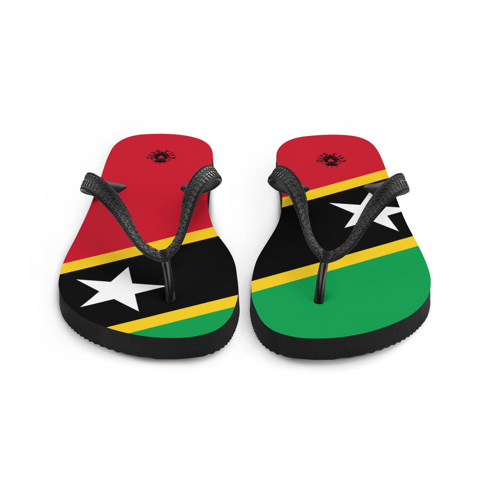 St. Kitts & Nevis Unisex Flip-Flops