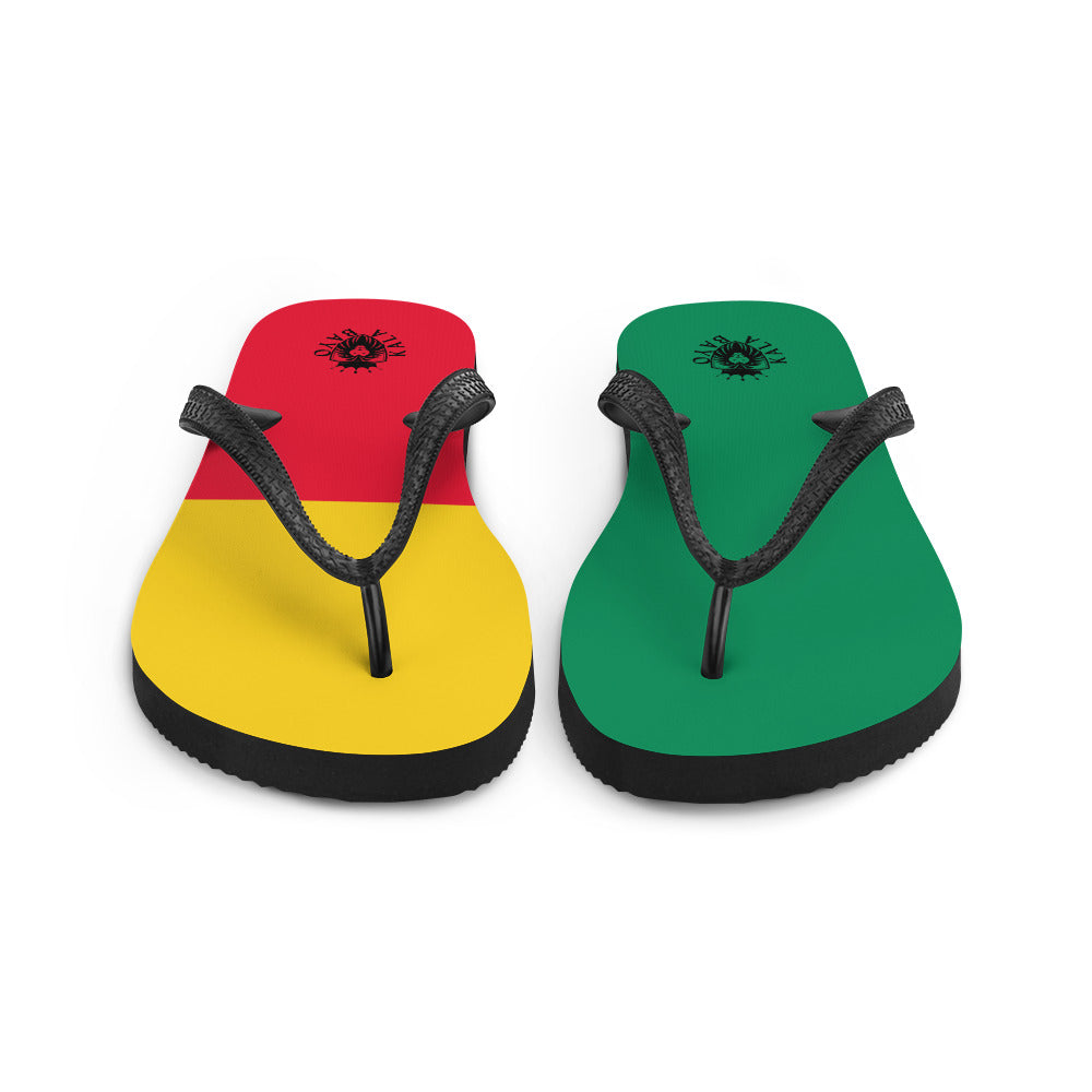 Benin Unisex Flip-Flops