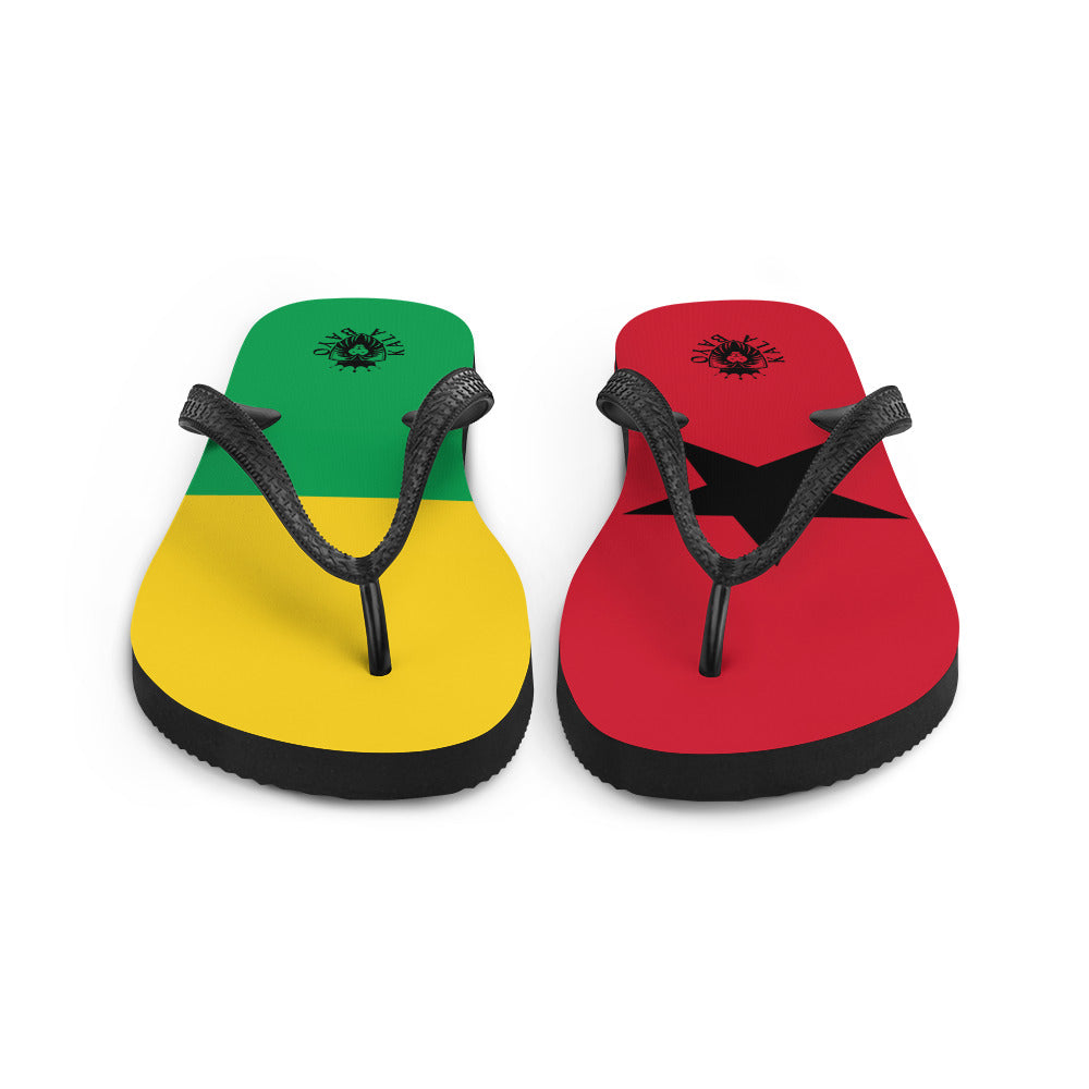 Guinea-Bissau Unisex Flip-Flops