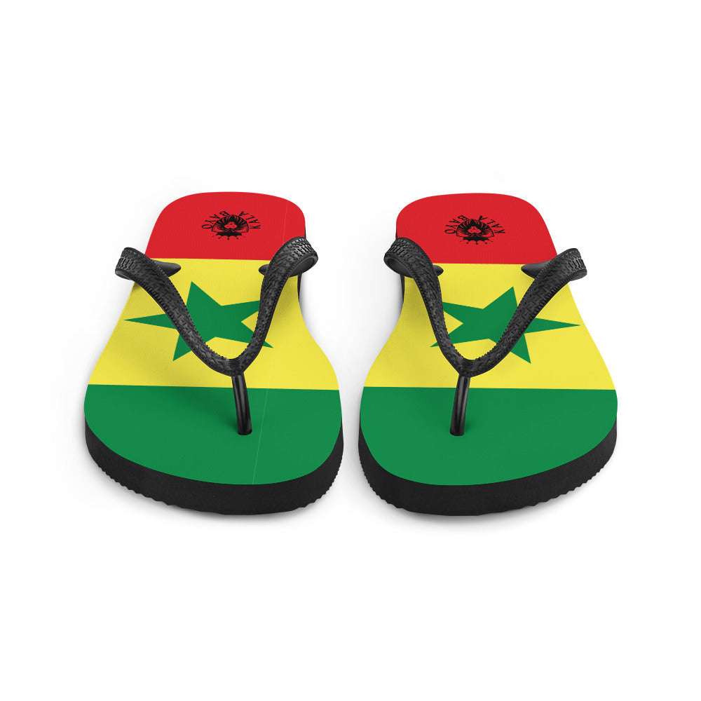 Senegal Unisex Flip-Flops