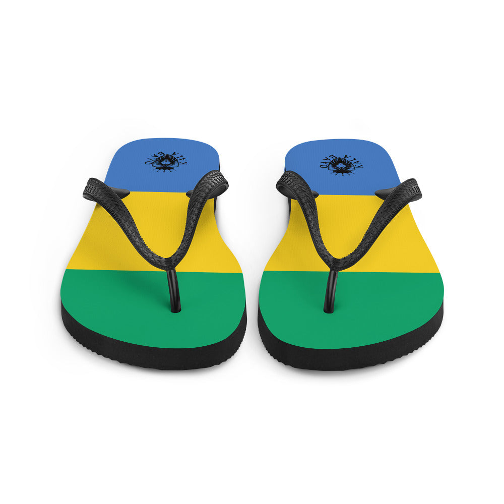 Gabon Unisex Flip-Flops