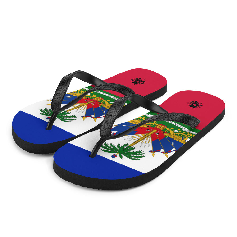 Haiti Unisex Flip-Flops