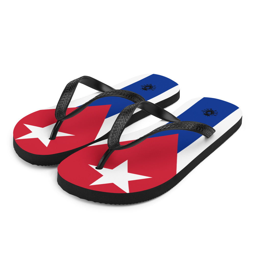 Cuba Unisex Flip-Flops