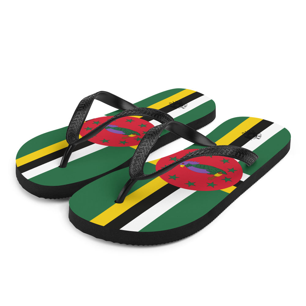 Dominica Unisex Flip-Flops