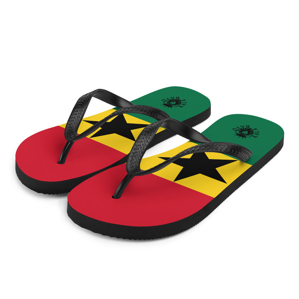 Ghana Unisex Flip-Flops