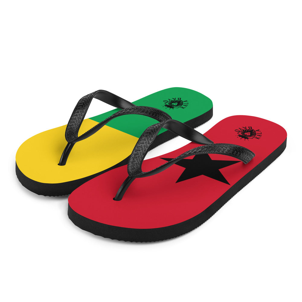 Guinea-Bissau Unisex Flip-Flops