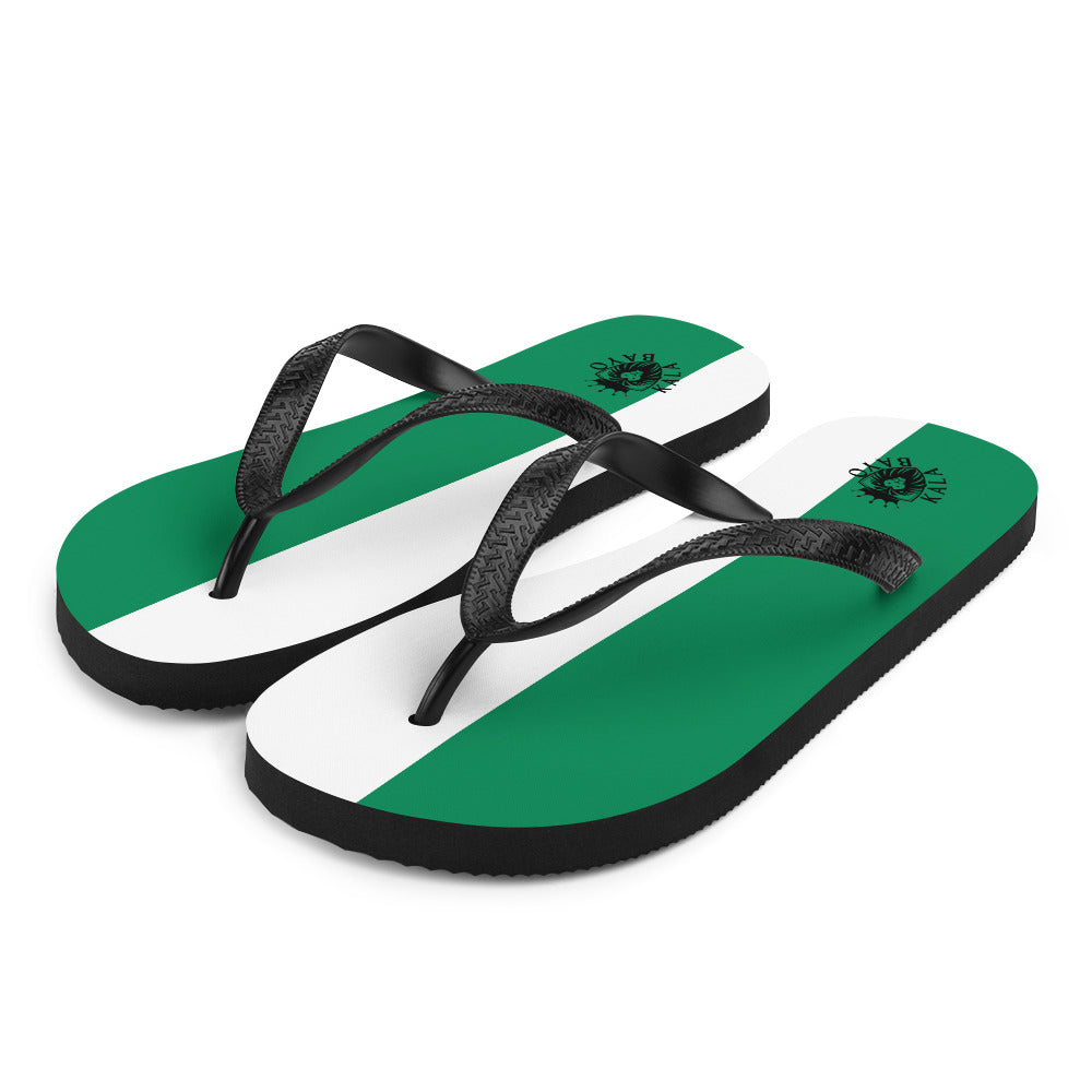 Nigeria Unisex Flip-Flops