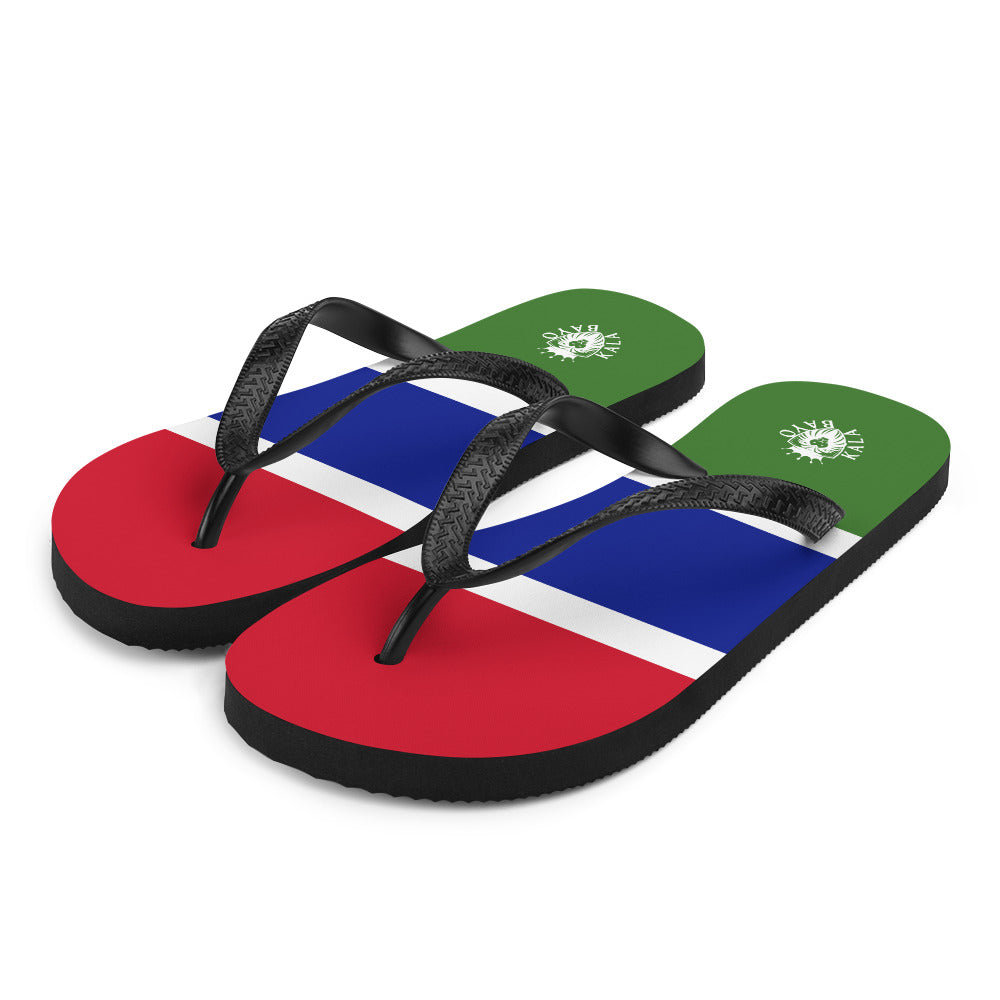 The Gambia Unisex Flip-Flops