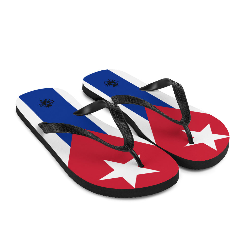 Cuba Unisex Flip-Flops