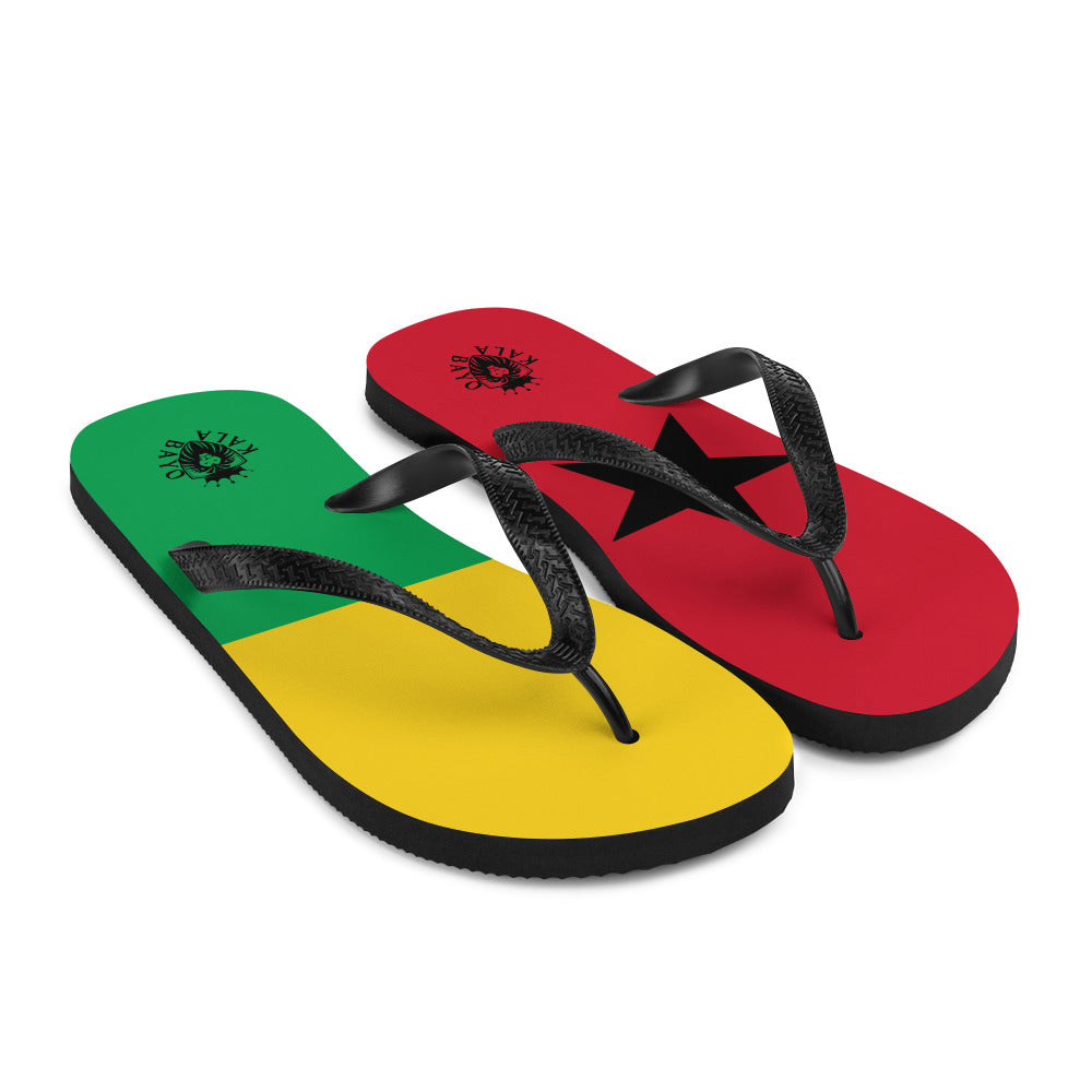 Guinea-Bissau Unisex Flip-Flops