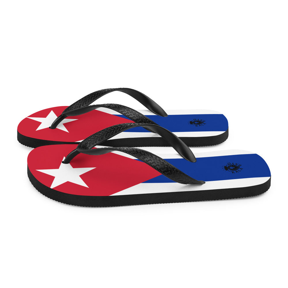 Cuba Unisex Flip-Flops