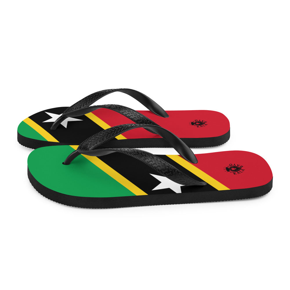 St. Kitts & Nevis Unisex Flip-Flops