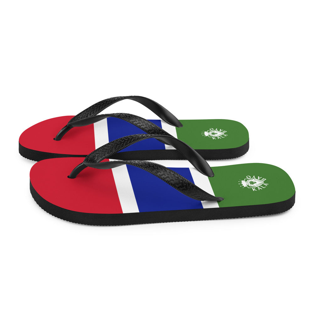 The Gambia Unisex Flip-Flops