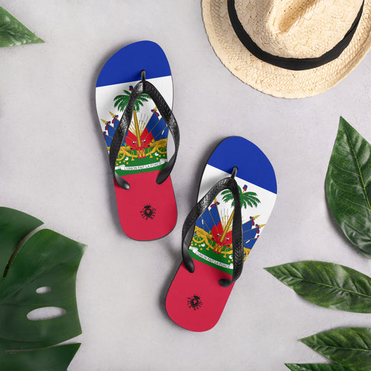 Haiti Unisex Flip-Flops
