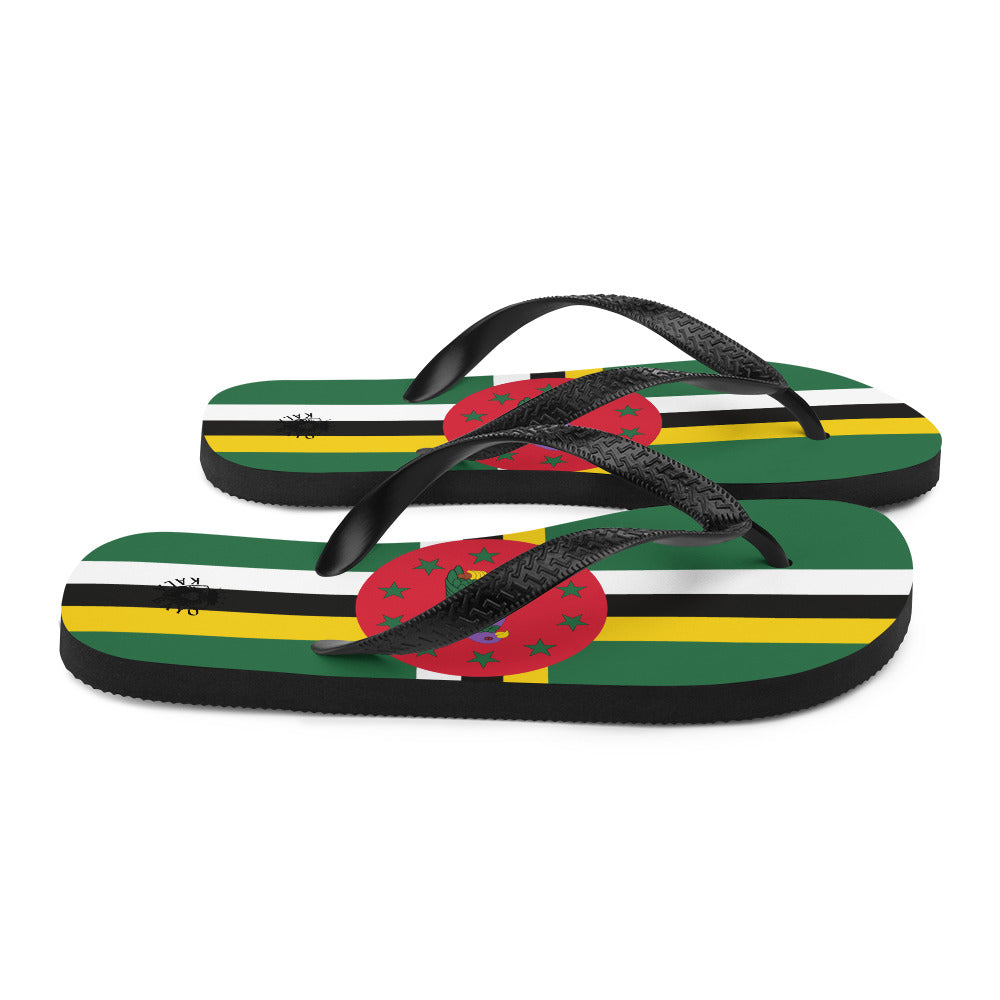 Dominica Unisex Flip-Flops