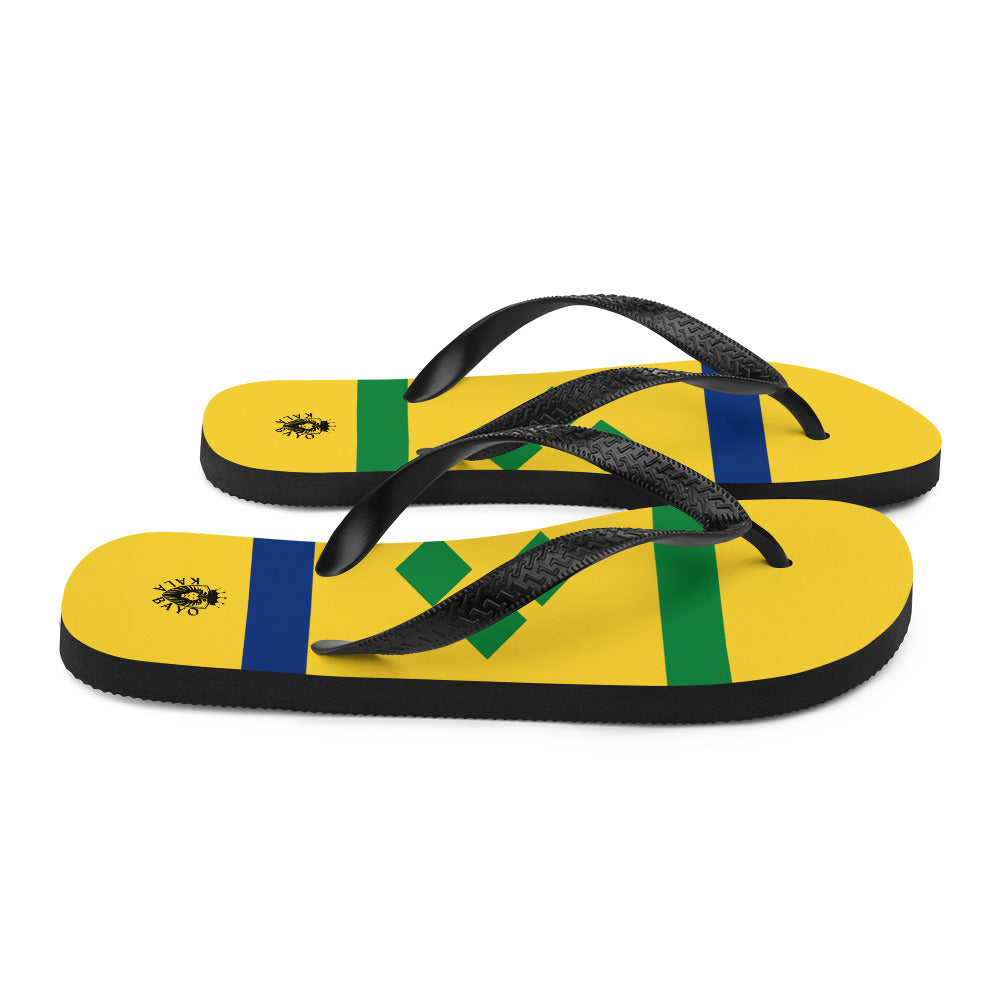 St. Vincent and the Grenadines Unisex Flip-Flops