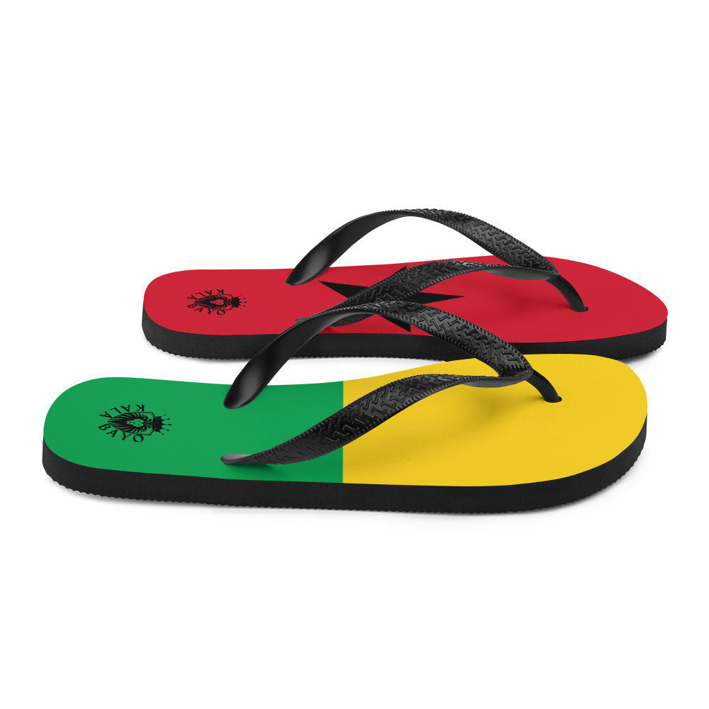 Guinea-Bissau Unisex Flip-Flops