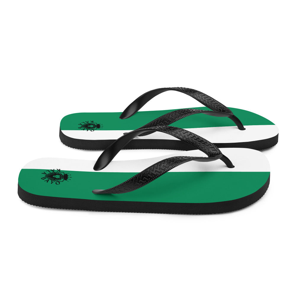 Nigeria Unisex Flip-Flops