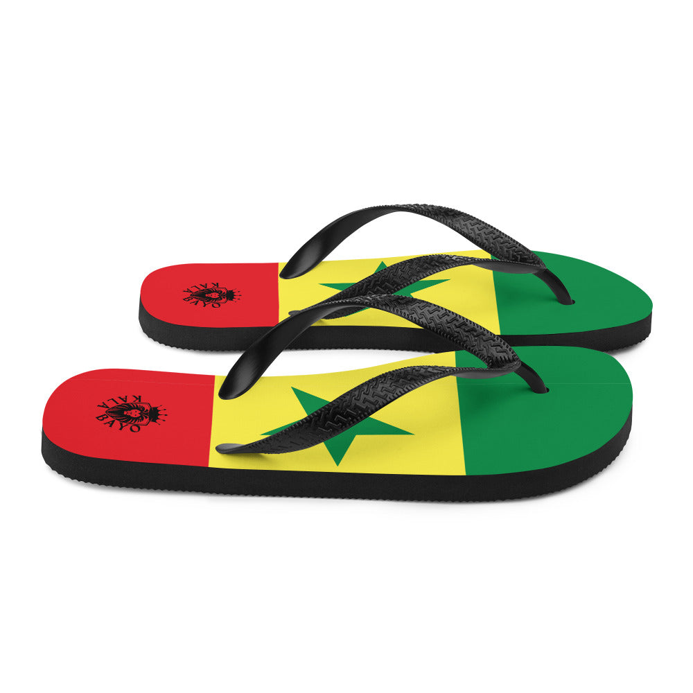 Senegal Unisex Flip-Flops