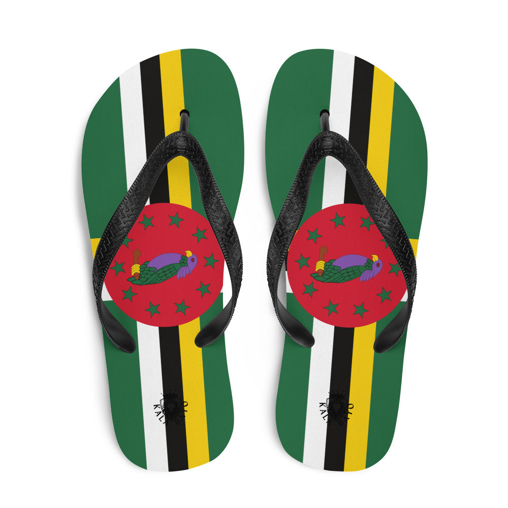 Dominica Unisex Flip-Flops
