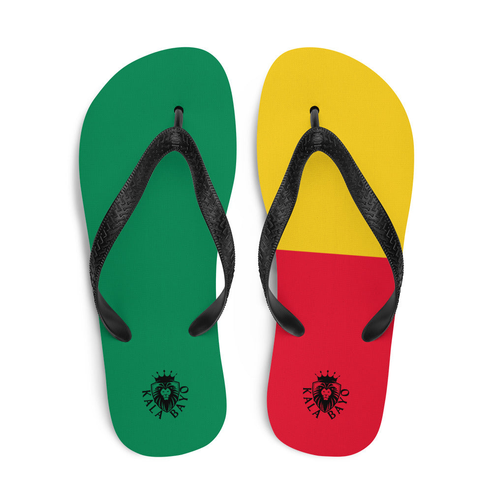 Benin Unisex Flip-Flops