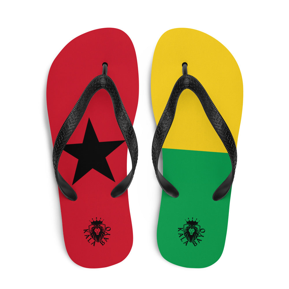 Guinea-Bissau Unisex Flip-Flops
