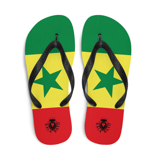 Senegal Unisex Flip-Flops