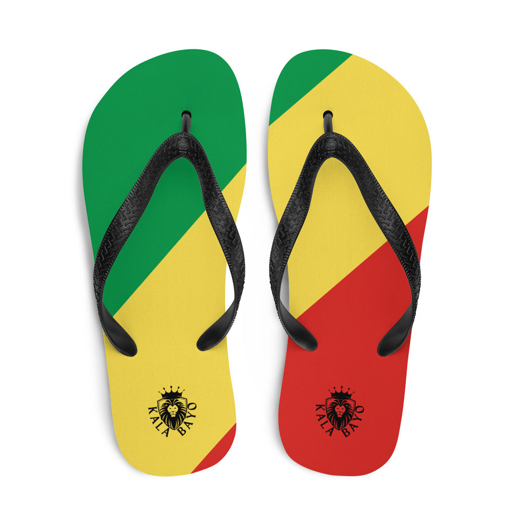 Republic of the Congo Unisex Flip-Flops