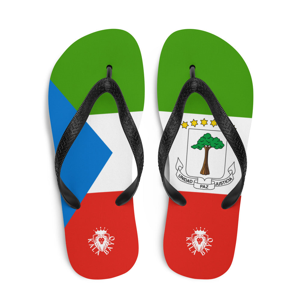 Equatorial Guinea Unisex Flip-Flops