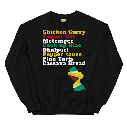 Guyanese Foods Unisex Sweatshirt