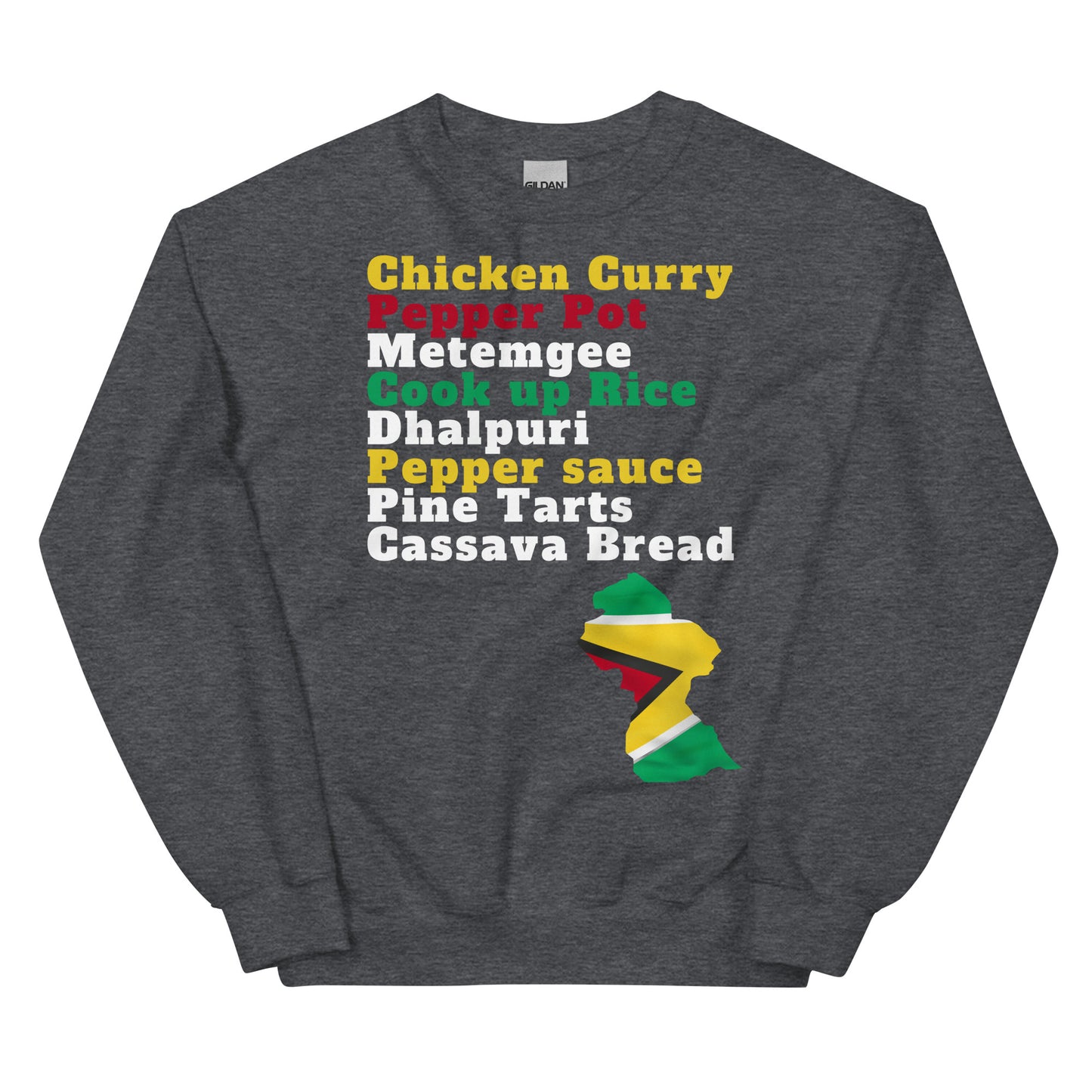 Guyanese Foods Unisex Sweatshirt