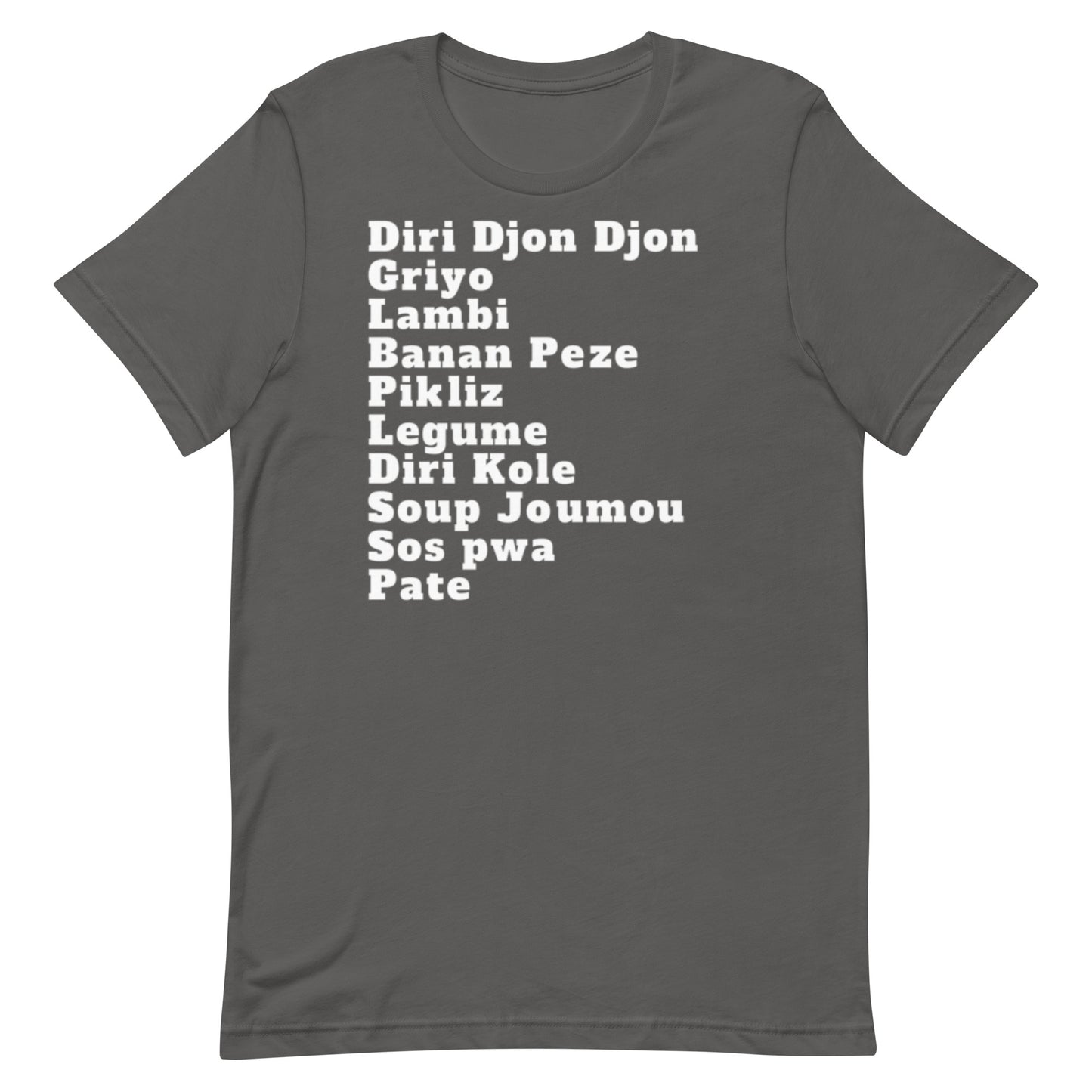 Haitian Foods Unisex T-shirt