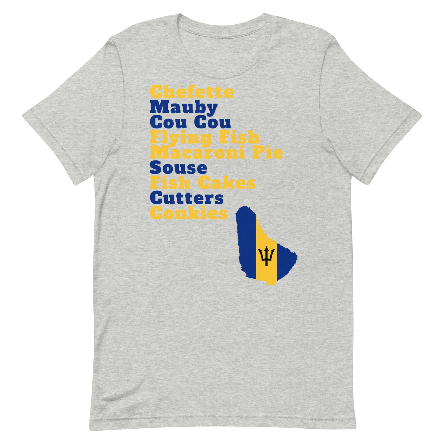 Bajan Foods Unisex t-shirt