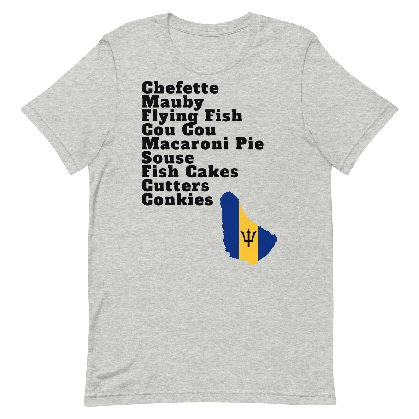 Bajan Foods Unisex t-shirt