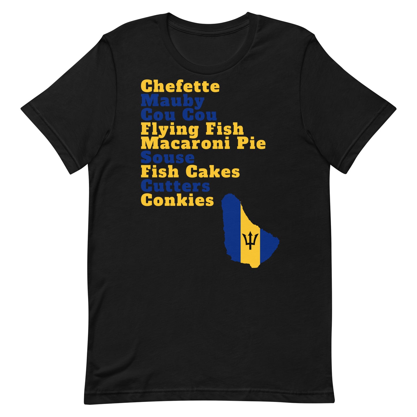 Bajan Foods Unisex t-shirt