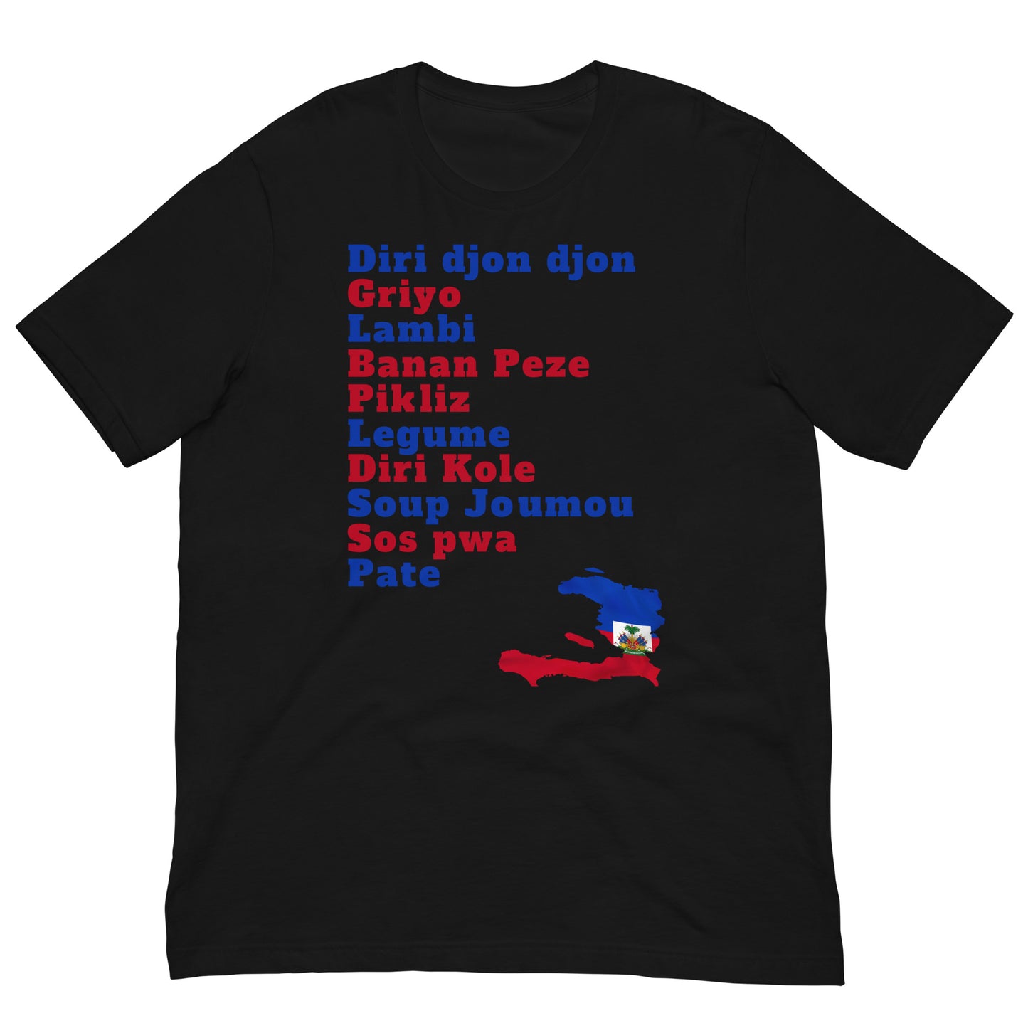 Haitian Foods Unisex T-shirt