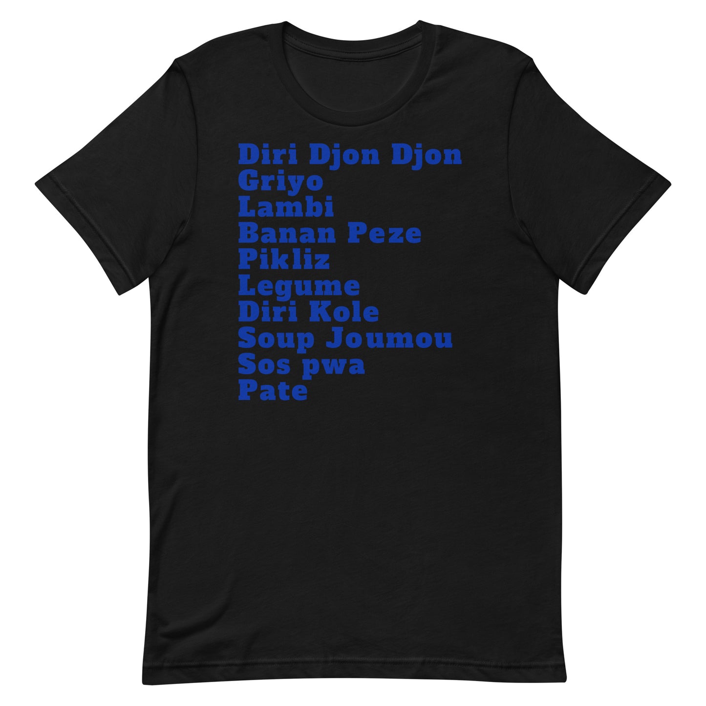 Haitian Foods Unisex T-shirt