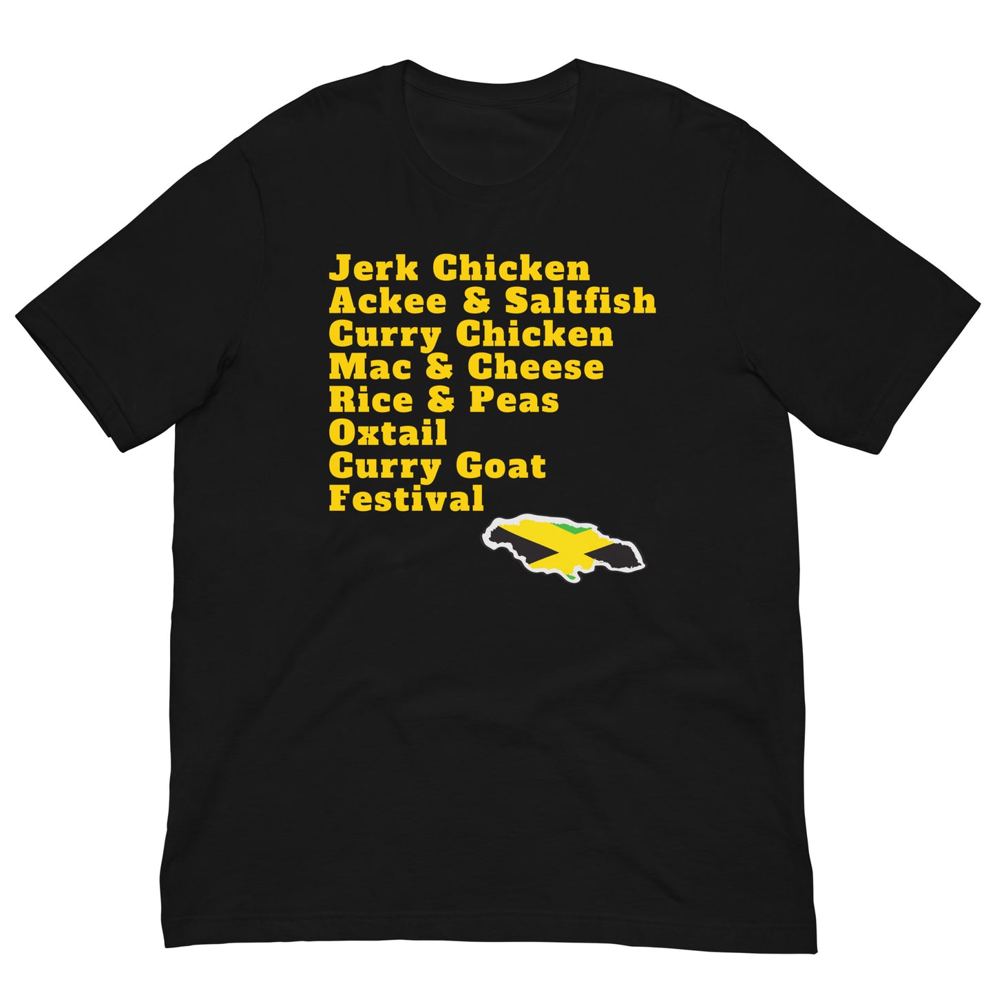 Jamaican Foods Unisex T-shirt