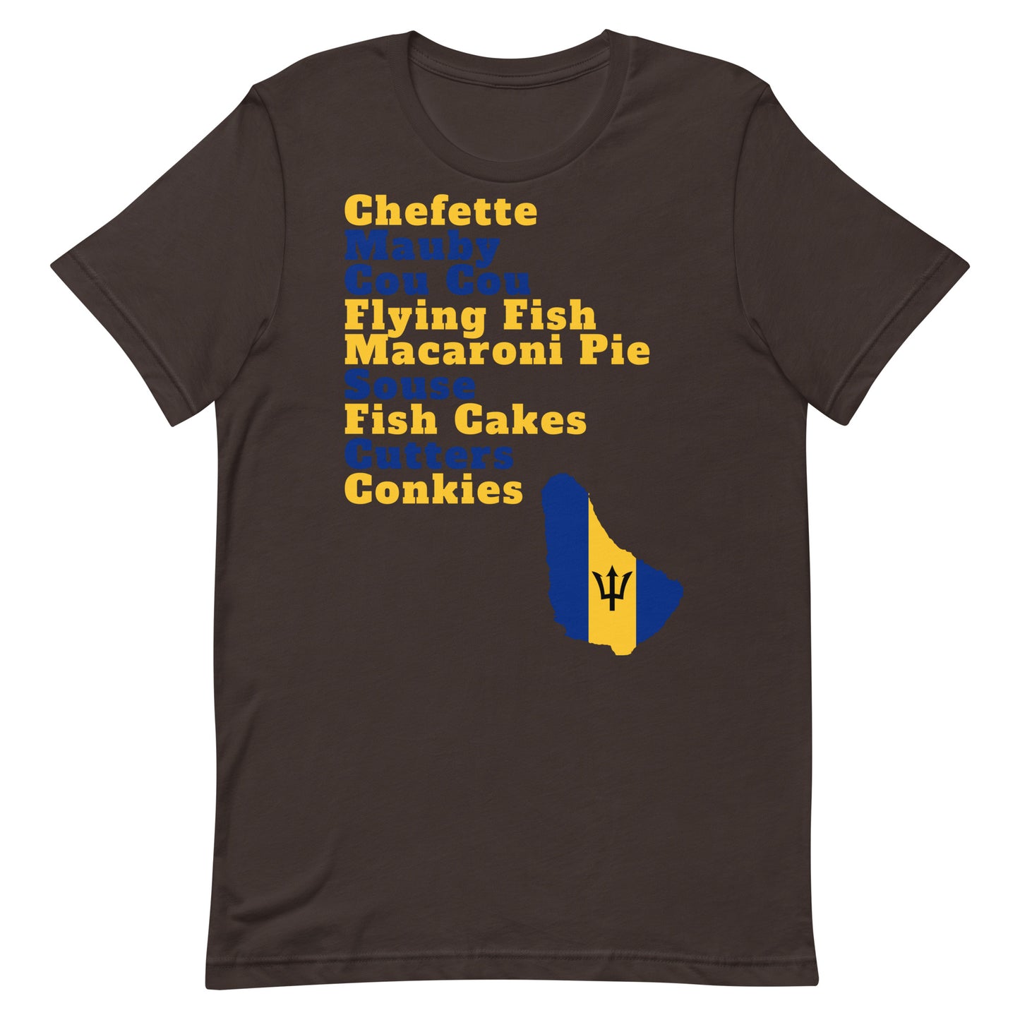 Bajan Foods Unisex t-shirt