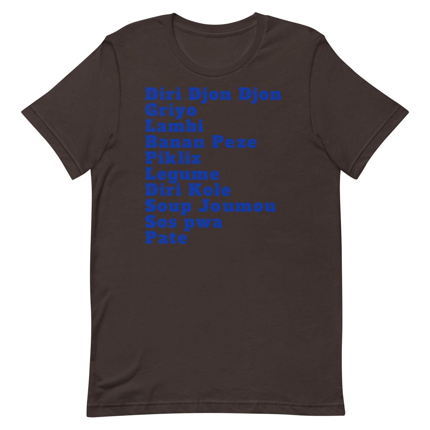 Haitian Foods Unisex T-shirt