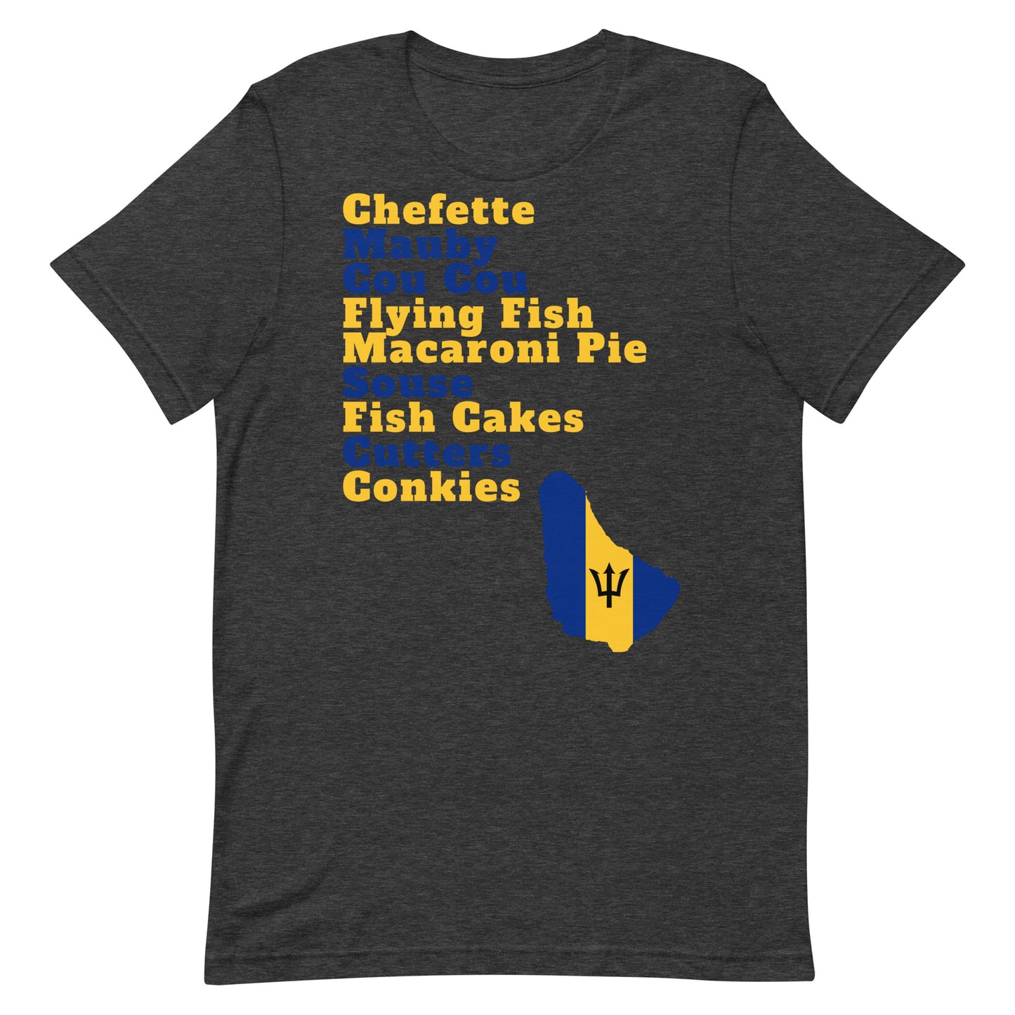Bajan Foods Unisex t-shirt