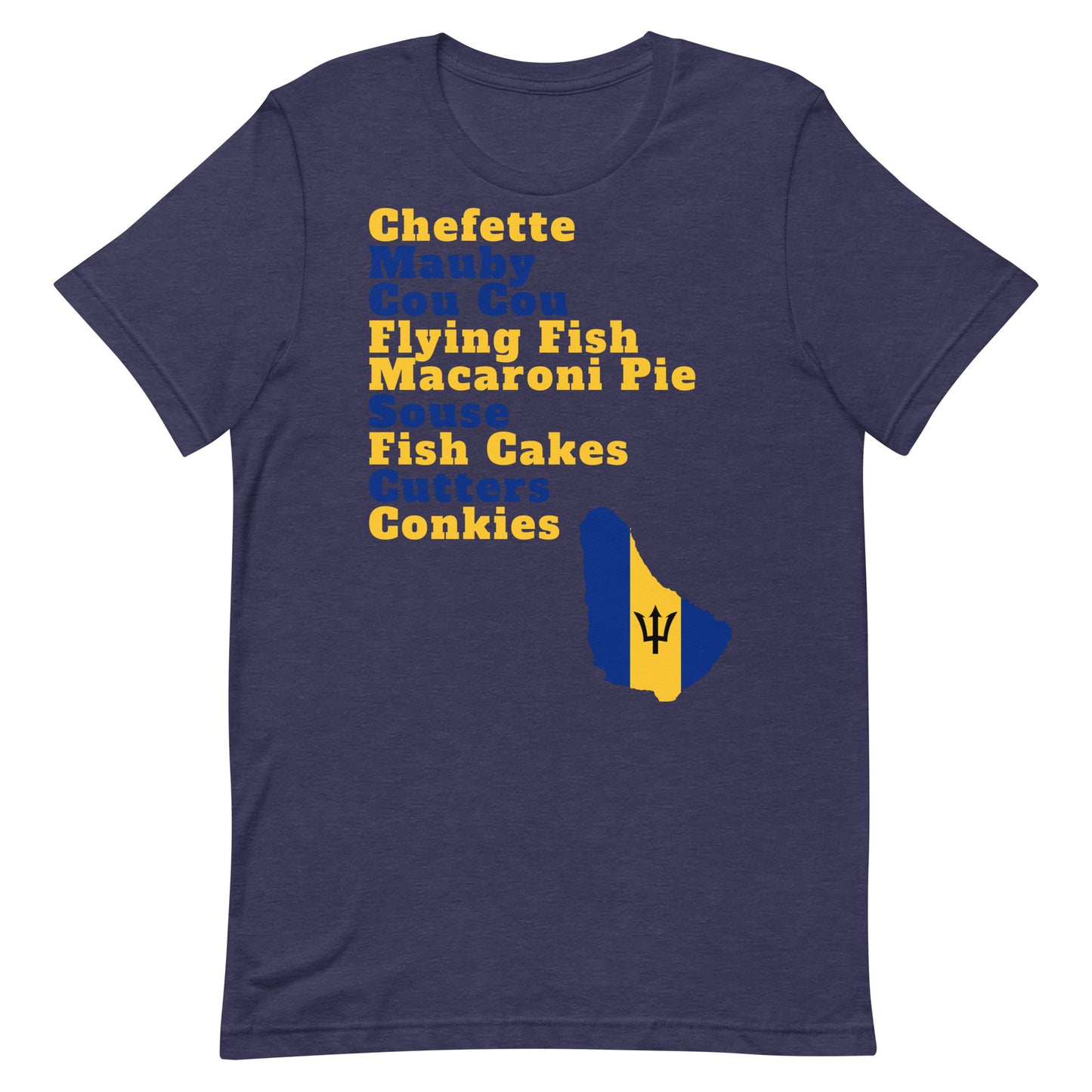 Bajan Foods Unisex t-shirt