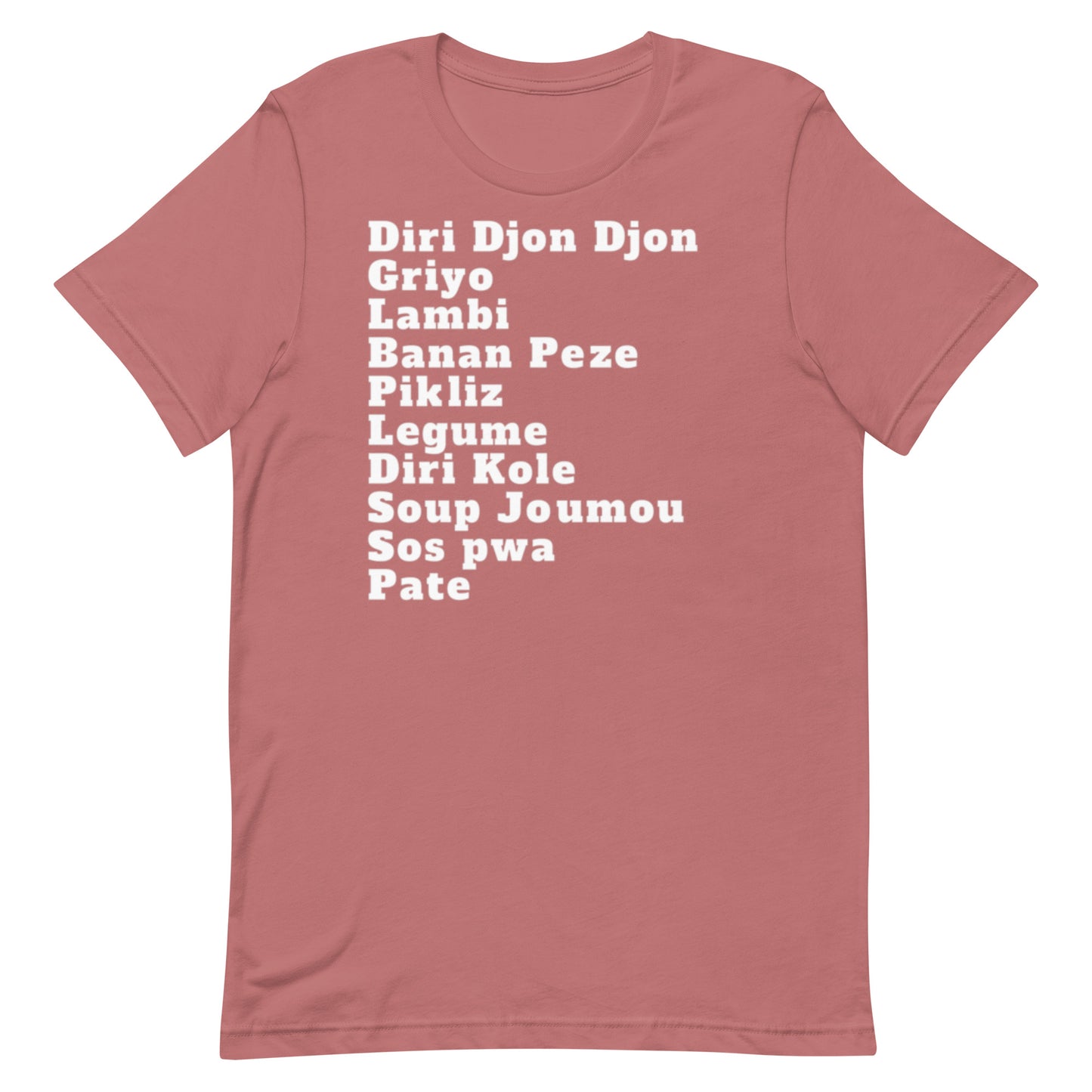 Haitian Foods Unisex T-shirt