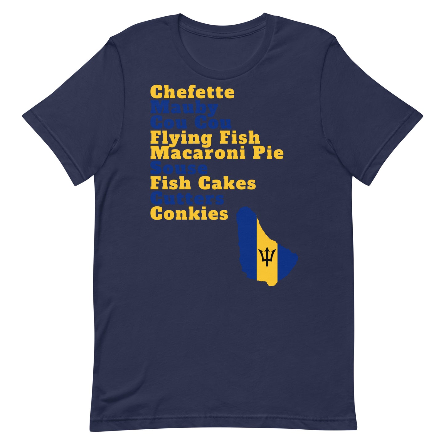 Bajan Foods Unisex t-shirt