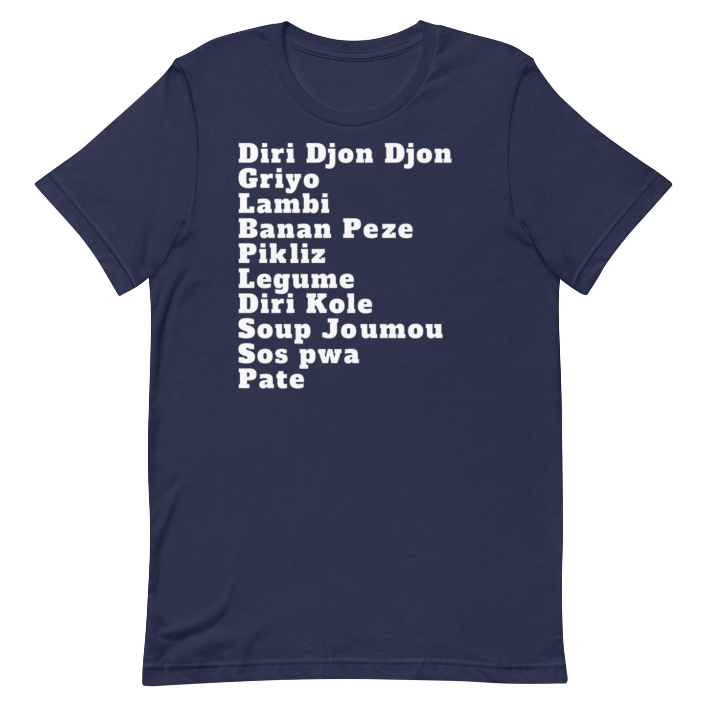 Haitian Foods Unisex T-shirt