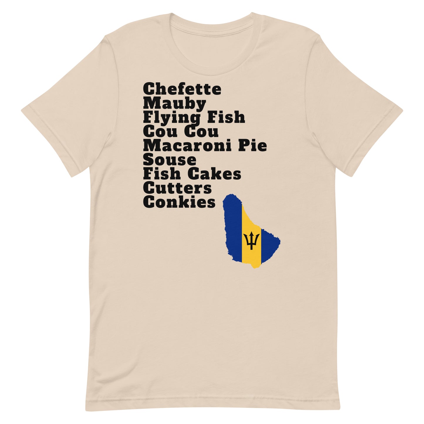 Bajan Foods Unisex t-shirt